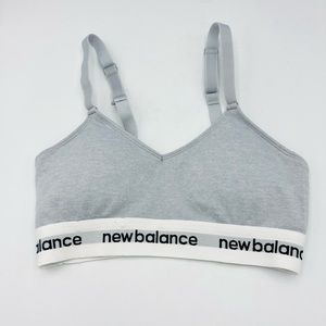 Grey Sports bra